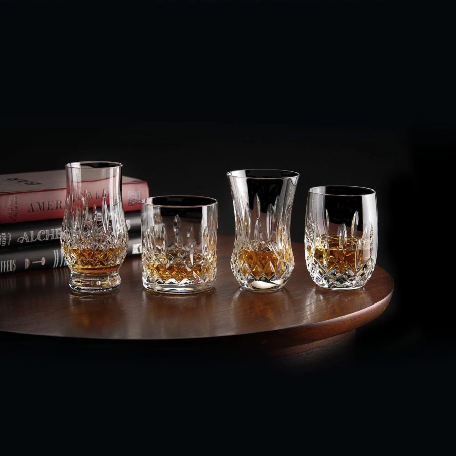 * Waterford Crystal Lismore Whiskey Tumblers Mixed Set Of Four | WhisClearance