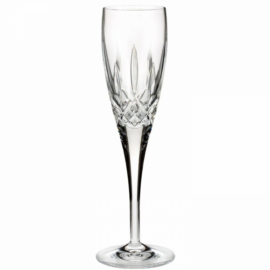 * Waterford Crystal Waterford Lismore Nouveau Crystal Flute, Single | Toasting Flutes