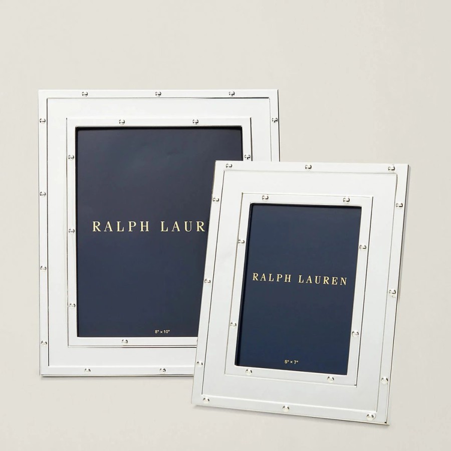 * Ralph Lauren Bleecker 8 10 Frame, Silver | Picture Frames