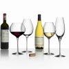 * Orrefors Kosta Boda Orrefors Crystal, Difference Crisp Crystal White Wine, Single | Wine Glasses