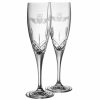 * Belleek Pottery Ltd Galway Claddagh Flute Pair | Toasting Flutes