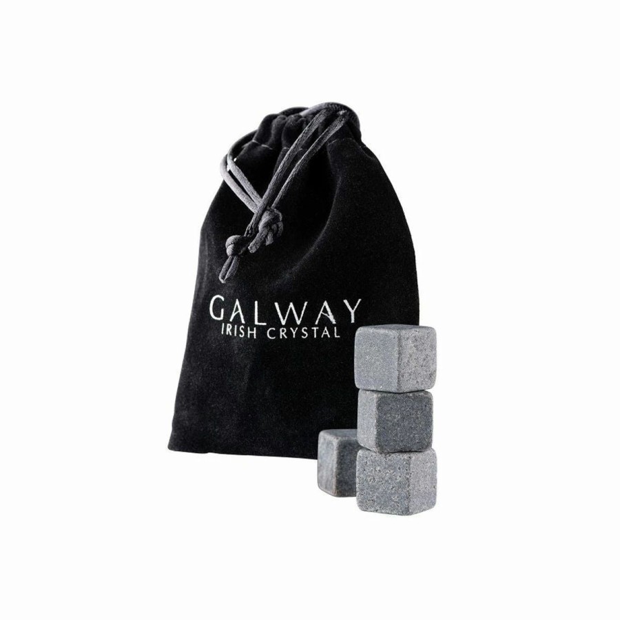 * Belleek Pottery Ltd Galway Whiskey Stones, Set Of 4 | WhisOnline