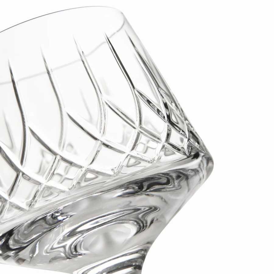 * Waterford Crystal Waterford Lismore Arcus Wine Glasses, Pair | Wine Glasses