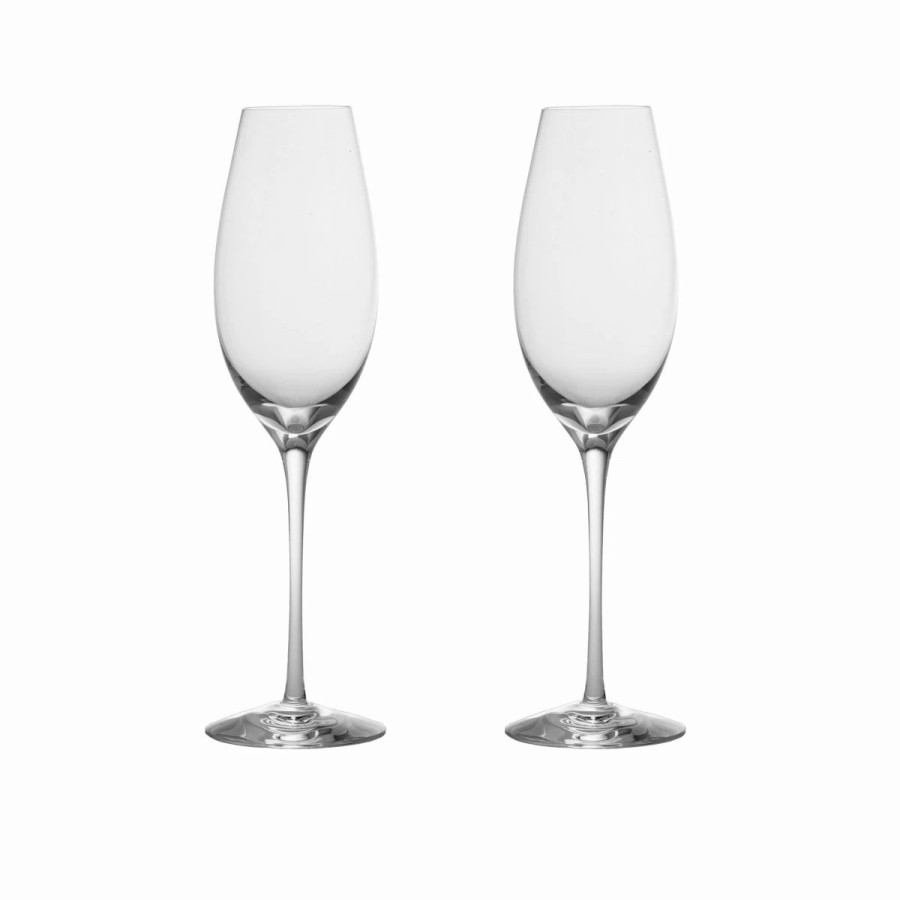 * Orrefors Kosta Boda Orrefors Difference Sparkling Wine, Pair | Wine Glasses