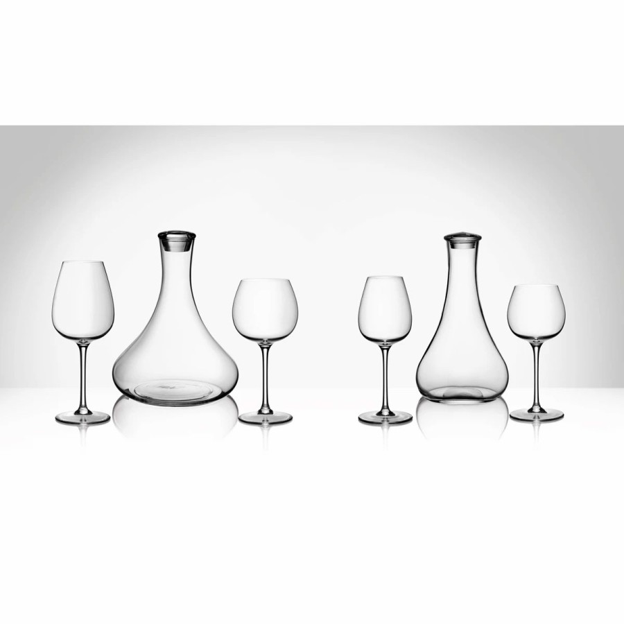 * Villeroy And Boch Purismo Soft And Rounded White Wine Glasses, Set Of 4 | Wine Glasses