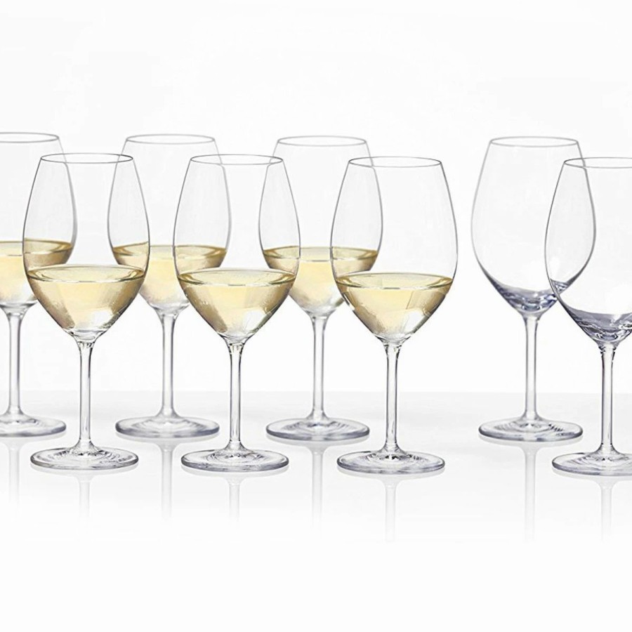 * Schott Zwiesel Fortessa Schott Zwiesel Tritan Crystal, Forte Crystal White Wine Set 6 + 2 Free | Wine Glasses