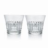 * Baccarat Crystal Everyday Tiara Old Fashioned Tumbler #3, Pair | WhisWholesale