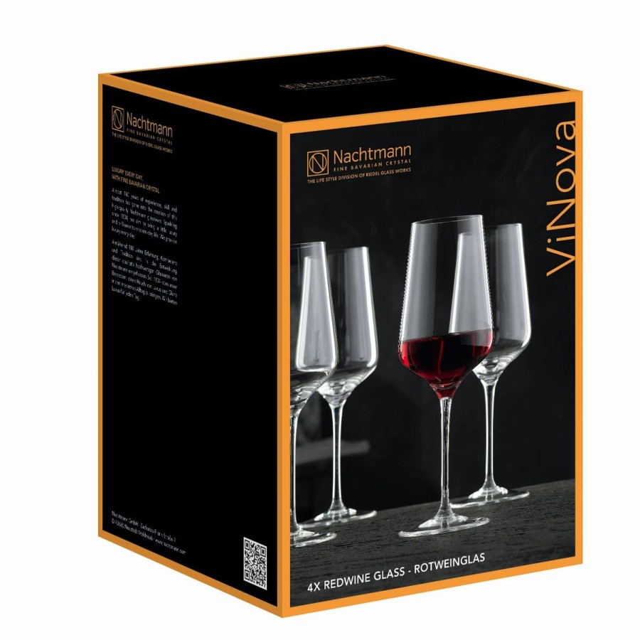 * Nachtmann Portmeirion Usa Nachtmann Vinova Red Wine, Set Of Four | Wine Glasses