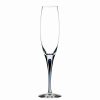 * Orrefors Kosta Boda Orrefors Intermezzo Blue Champagne Crystal Flute, Single | Toasting Flutes