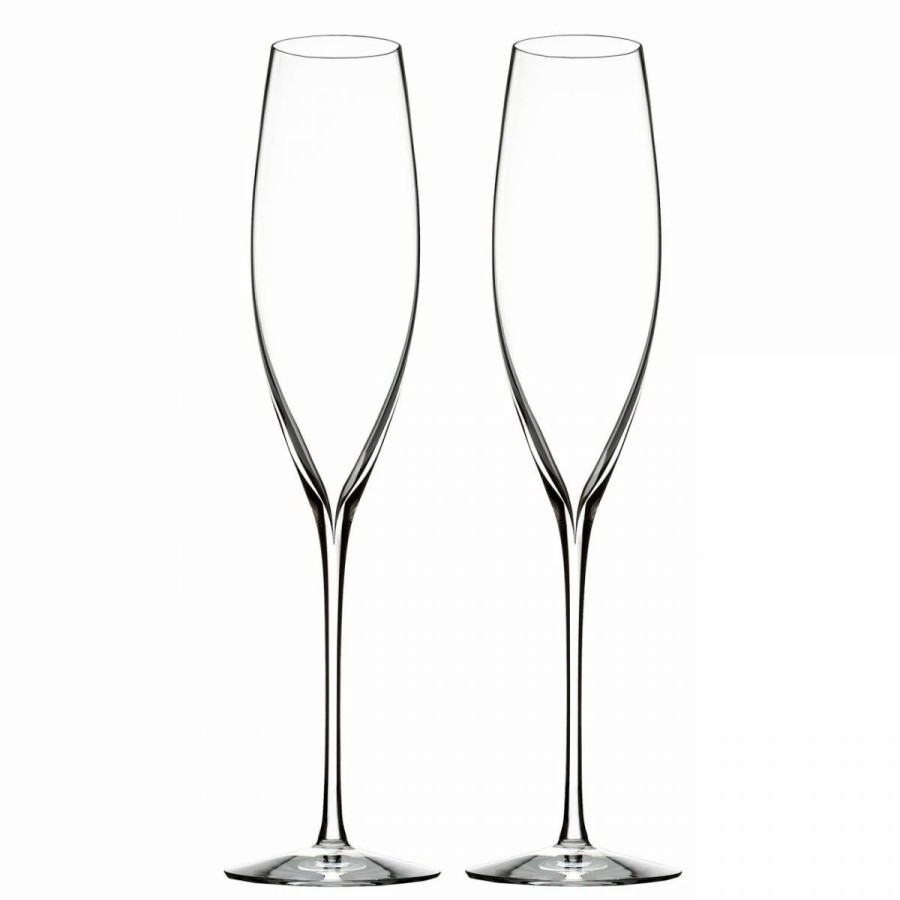 * Waterford Crystal, Elegance Champagne Classic Toasting Flutes, Pair | Toasting Flutes