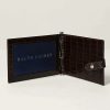 * Ralph Lauren Greene Travel Frame, Brown Croc | Picture Frames