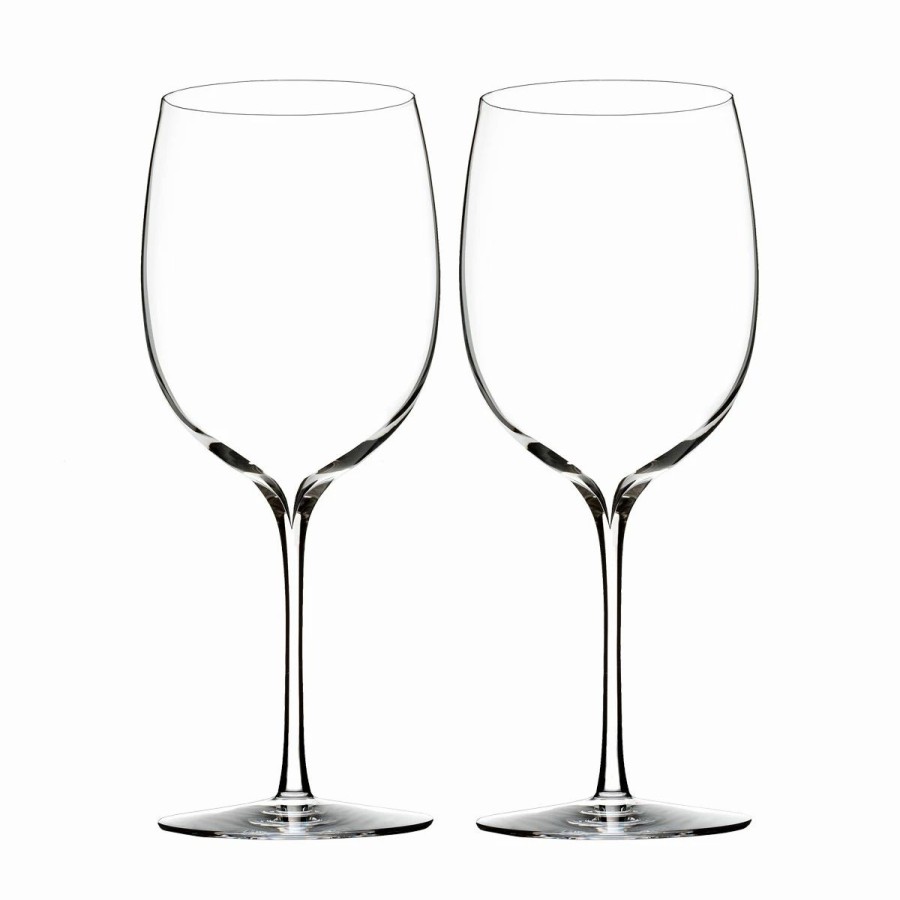 * Waterford Crystal, Elegance Bordeaux Wine Glass, Pair | Wine Glasses