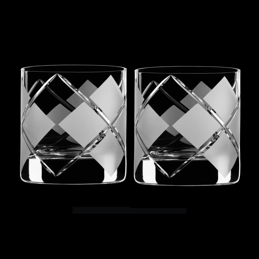 * Orrefors Kosta Boda Orrefors Crystal Argyle Dof Tumbler, Pair | WhisNew