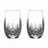 * Waterford Crystal Lismore Nouveau Stemless White Wine Pair | Wine Glasses