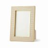 * Aerin Classic Croc Leather Frame, Fawn 4 6 | Picture Frames