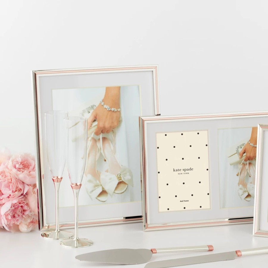 * Kate Spade New York, Lenox Rosy Glow Frame 8X10 | Picture Frames