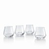 * Baccarat Crystal Baccarat Faunacrystopolis Stemless Wine Tumblers, Set Of 4 | Wine Glasses