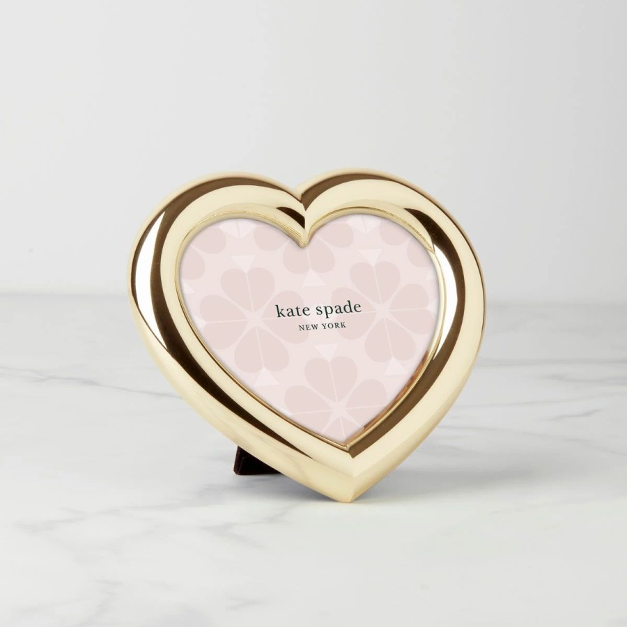 * Kate Spade New York, Lenox Charmed Life Gold Heart Picture Frame | Picture Frames