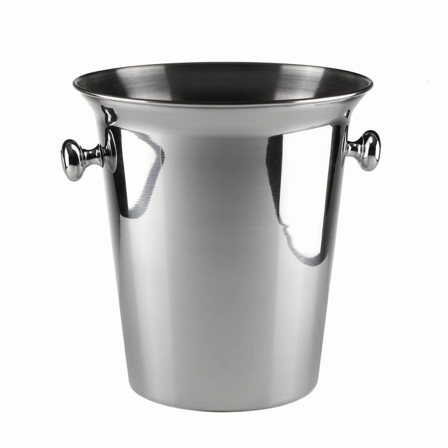 * Schott Zwiesel Crafthouse Stainless Steel Champagn/Wine Ice Bucket | Wine Glasses