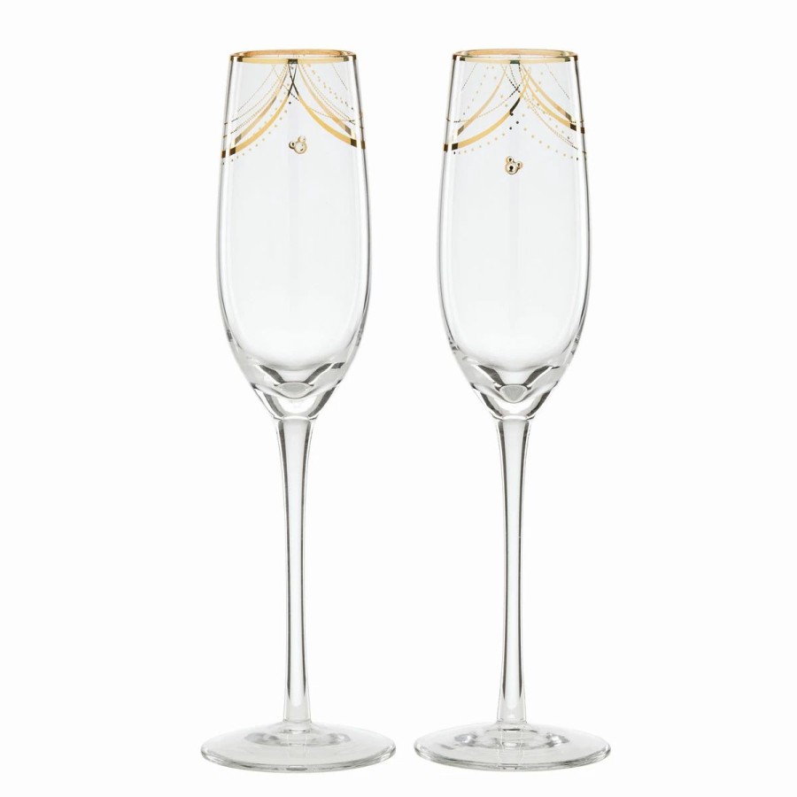 * Lenox Disney Bridal Toasting Flutes Pair | Toasting Flutes