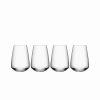 * Orrefors Kosta Boda Orrefors Crystal, Pulse Stemless Crystal Wine Tumblers, Set Of Four | Wine Glasses