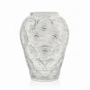 * Lalique Anemones 13 Vase, Clear | Vases