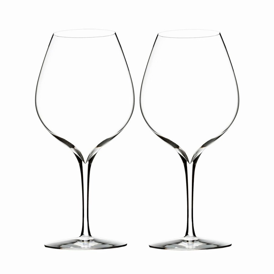 * Waterford Crystal, Elegance Merlot Wine Glass, Pair | Wine Glasses