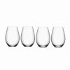 * Orrefors Kosta Boda Orrefors More Stemless Wine Tumblers, Set Of Four | Wine Glasses