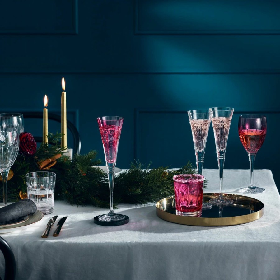 * Waterford Crystal Winter Wonders, Winter Rose Dof Clear Pair | WhisClearance