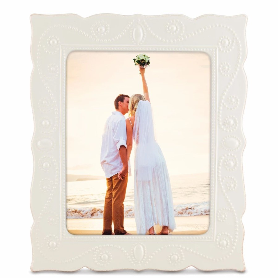 * Lenox French Perle White 8 X 10 Picture Frame | Picture Frames