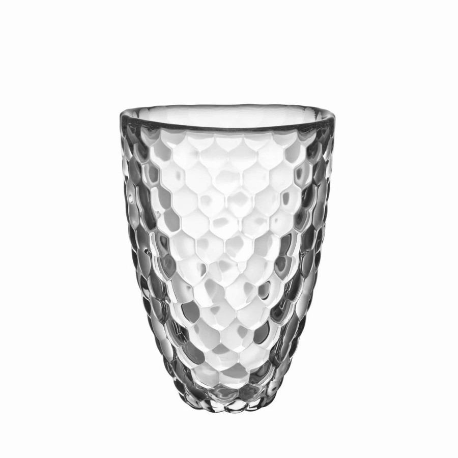 * Orrefors Kosta Boda Orrefors Crystal 6.3 Raspberry Vase | Vases