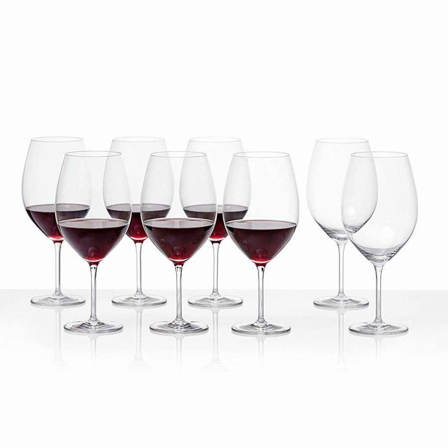 * Schott Zwiesel Fortessa Schott Zwiesel Tritan Crystal, Forte Red Wine Set 6 + 2 Free | Wine Glasses