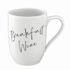 * Villeroy And Boch Statement Mug Breakfast Wine | Wine Glasses