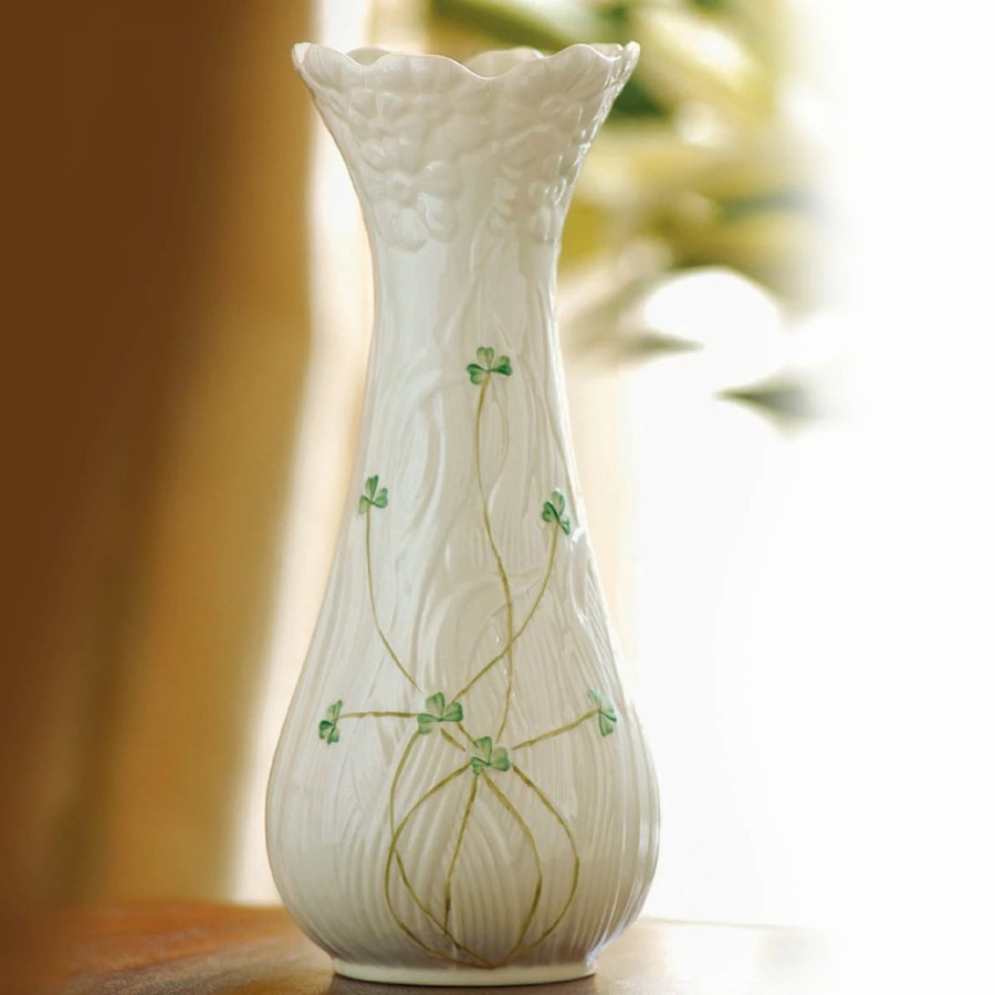 * Belleek Pottery Ltd Belleek China Daisy 10 1/2 Vase | Vases