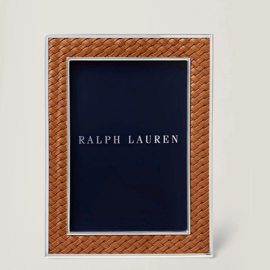 * Ralph Lauren Brockton 8 10 Frame, Saddle | Picture Frames