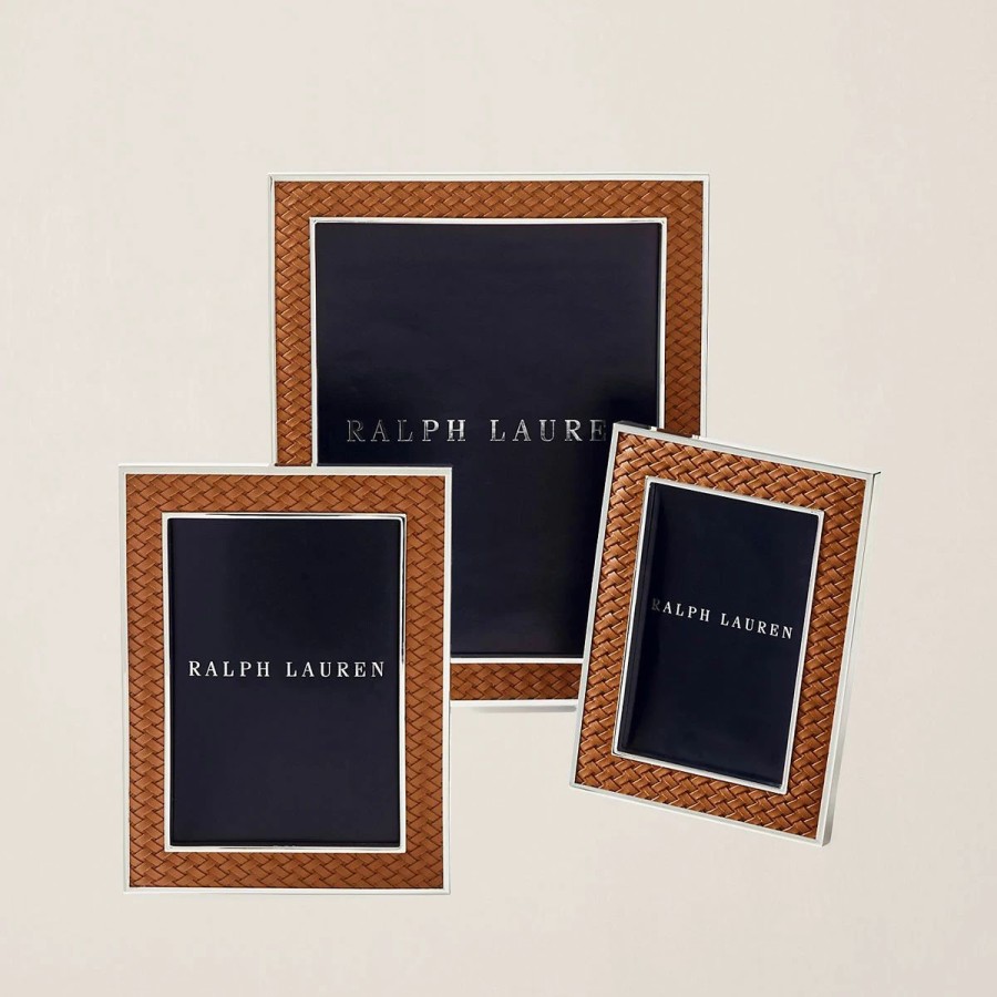 * Ralph Lauren Brockton 8 10 Frame, Saddle | Picture Frames