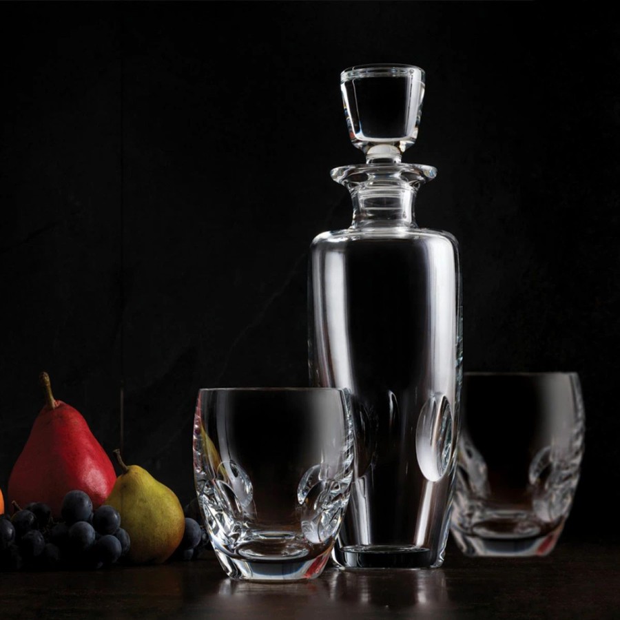 * Steuben Verve Whiskey Decanter And 2 Dof Set | WhisHot