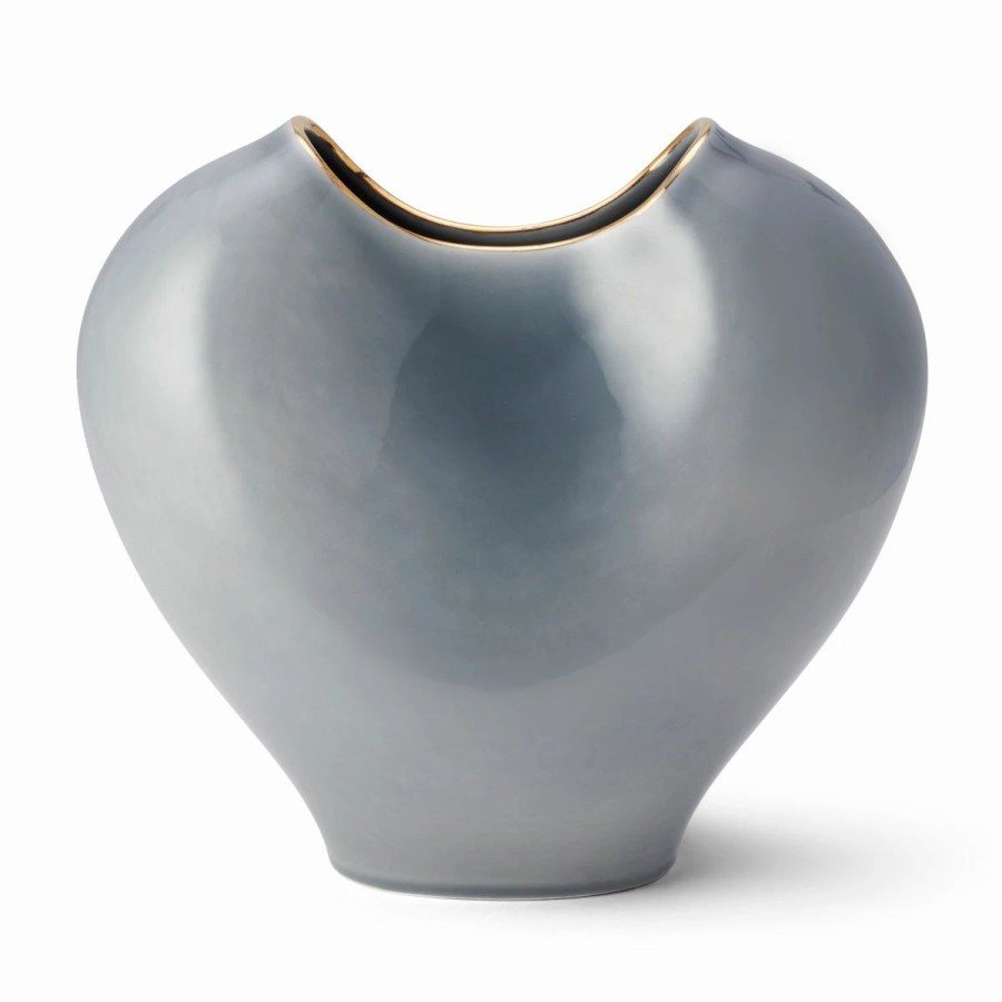 * Aerin Paola 9.5 Vase, Dusk Blue | Vases