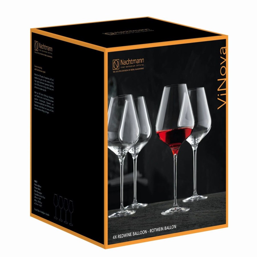 * Nachtmann Portmeirion Usa Nachtmann Vinova Red Wine Balloon, Set Of Four | Wine Glasses