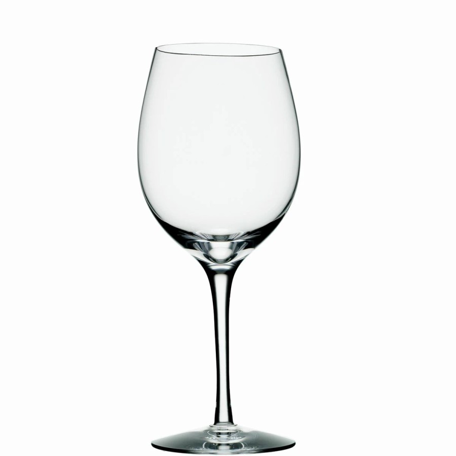 * Orrefors Kosta Boda Orrefors Crystal Merlot Wine Medium, Single | Wine Glasses