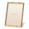 * Aerin Ava Bamboo Frame, 5 X 7 , Gold | Picture Frames