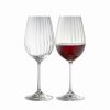 * Belleek Pottery Ltd Galway Erne Wine, Pair | Wine Glasses