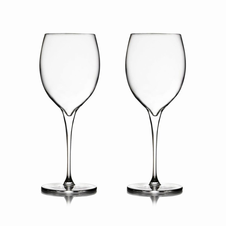 * Nambe Mills, Inc. Nambe Vie Chardonnay Wine Glasses, Pair | Wine Glasses