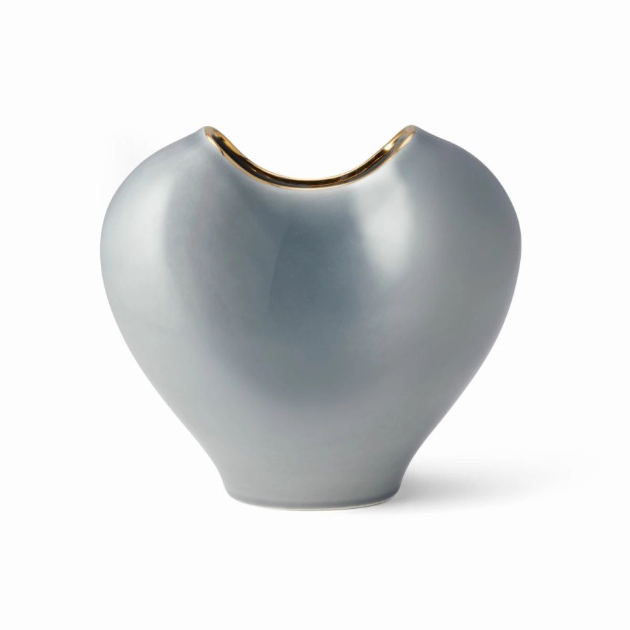 * Aerin Paola 6.5 Vase, Dusk Blue | Vases