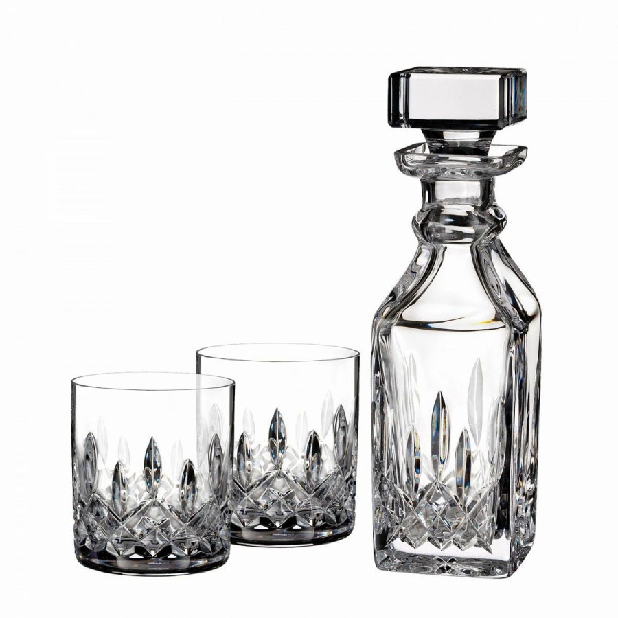 * Waterford Crystal, Lismore Connoisseur Square Decanter And Tumbler Set | WhisOnline