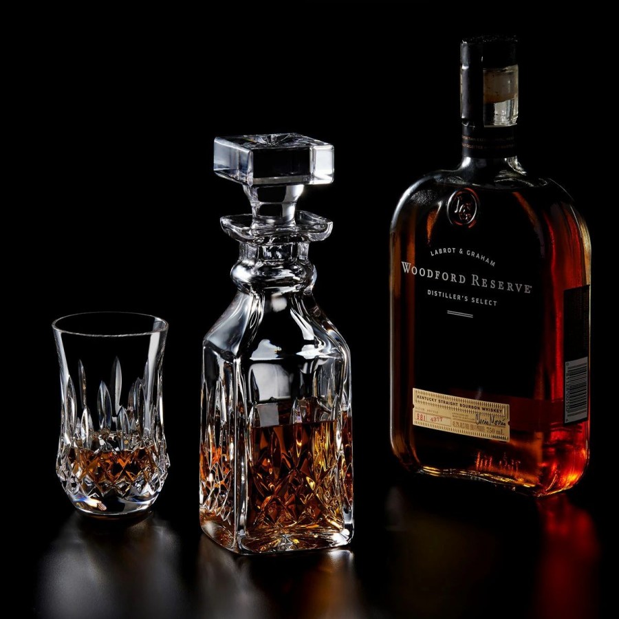 * Waterford Crystal, Lismore Connoisseur Square Decanter And Tumbler Set | WhisOnline