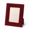 * Aerin Valentina Velvet Frame 5 7 , Cinnabar | Picture Frames