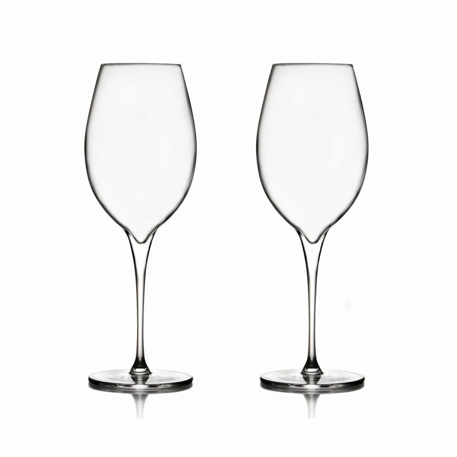 * Nambe Mills, Inc. Nambe Vie Pinot Grigio Wine Glasses, Pair | Wine Glasses