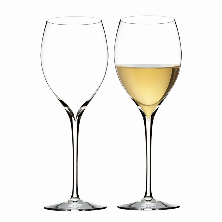 * Waterford Crystal, Elegance Chardonnay Wine Glasses, Pair | Wine Glasses