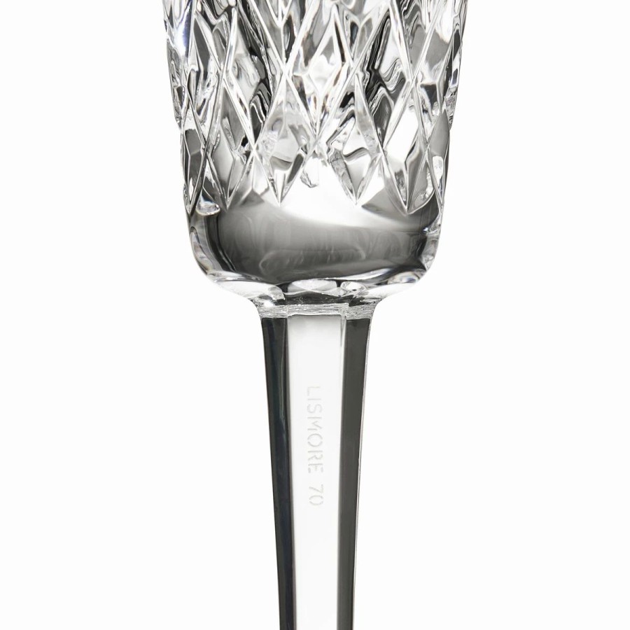 * Waterford Crystal Waterford Mastercraft Lismore 1952 Flute Pair | Toasting Flutes